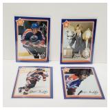 Lot of 4 1982 Wayne Gretzky Neilson Hockey Cards