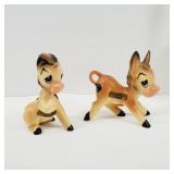 1950's Donkey S&P Shakers Niagara Souvenir Japan