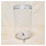 Large Counter Top Beverage Server Glass