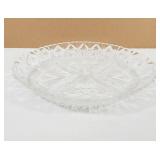 Crystal Divided Dish Made in France 7' x 11'