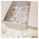 Box full of Glassware
