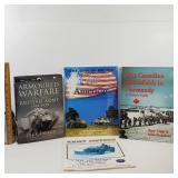 Lot of 4 Military BOOKS