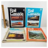 Lot of 4 Rail Canada Publications