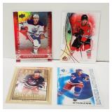 Lot of 4 NHL Insert  Hockey Cards