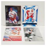 Lot of 4 NHL Insert  Hockey Cards