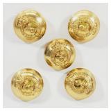 Brass Uniform Buttons The Royal Grenadiers