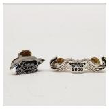 Lot of 2 Daytona  Lapel Pins 2006 65th Bike Week