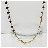 Vintage Signed D'orlan Star Necklace 24'
