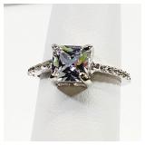 Crystal Ring Size 6