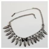 Tribal-Inspired Geometric Statement Necklace