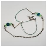 Vvintage Necklace 24' Toggle Closure