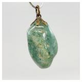 Vintage Green Aventurine Pendant