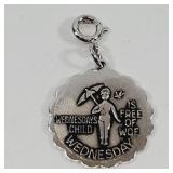 Sarah Coventry Pendant Charm Wednesdays Child