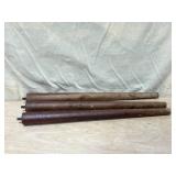 3 Vintage 16' Table Legs