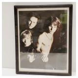 Framed Black & White Photo The Doors Jim Morrison