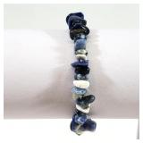 Blue Sodalite Agate Bracelet
