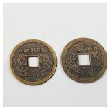2 Variances Asian Tokens Mandarin 1979