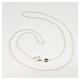 Silver Chain Necklace Stamped 925 20'