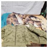 Large Storage Bin of Boys Clothing 12 - 18 months