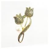 Tulip Brooch