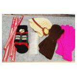 Knitted lot with Needles