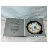 1983 Chokin Plate in Box 24kt Gold Rim Ltd Ed