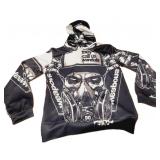 KYKU Brand Men's Printed Hoodie Size Medium