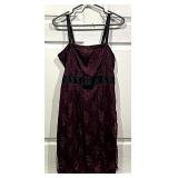 Wine Colored Dress Small