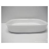 Corning French White Casserole 11 x 14'