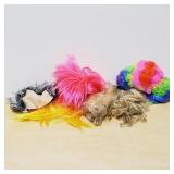 Lot of Costume Wigs clown plus more