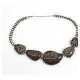 Vintage Statement Necklace 18'