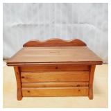 Wooden Voters Box or Coin Bank