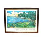 1992 Leacock Heritage Festival POSTER Orillia, O