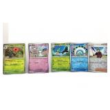 Lot of 5 FOIL Pokemon Cards
