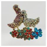 Duck Brooch