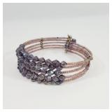 Purple Beaded Bracelet