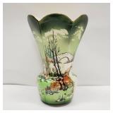 Hand Painted SIGNED 10' Vase