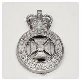 Vintage British Police Cap Badge Wiltshire