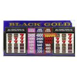 Vintage Slot machine Glass 9.5 x 19.5