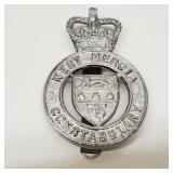 Vintage British Police Cap Badge West Mercia