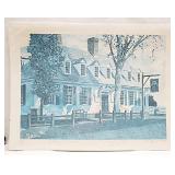 #307/1250 Signed Print T Coffman Raleigh Tavern