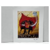 Marcus Glenn Lithograph Print With COA 12 x 10'