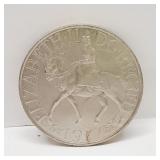 1977  Queen Elizabeth II Silver Jubilee Crown Coin