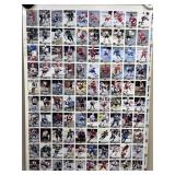 #245 of 7500 Uncut Sheet of Hockey Cards 1992