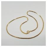 Goldtone Chain Necklace 18'