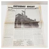 August 1947 Publication Saturday Night