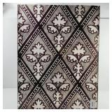 Antique Hand Painted Door Insert 1800's