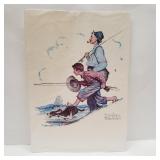 Going Fishing Summer of 4 Season Series N Rockwell