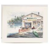 McDonald's Marina Print Collingwood Susan Bright