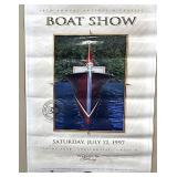 1997 Gravehurst Antique Boat Show Poster Muskoka
